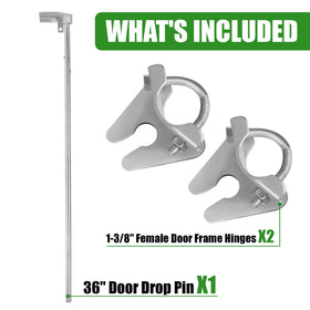 NIANRONGHUA gate frame brackets for quick mounting and solid alignment.