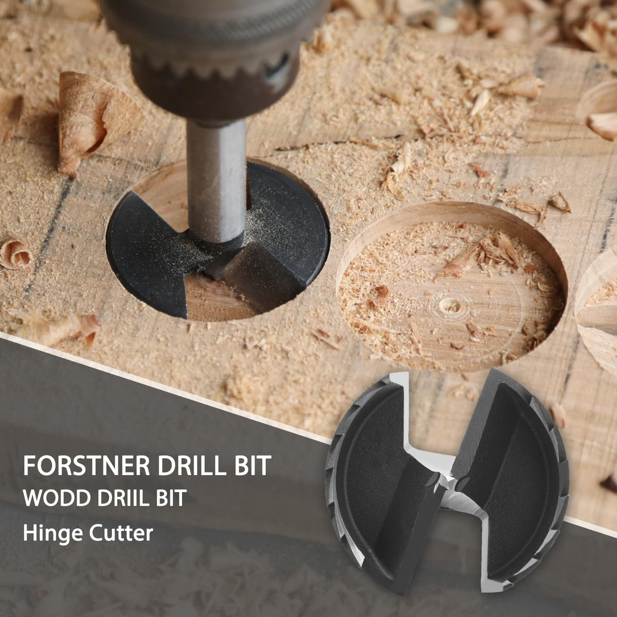 NIBBLAX ultra sharp spur starts holes accurately without slipping