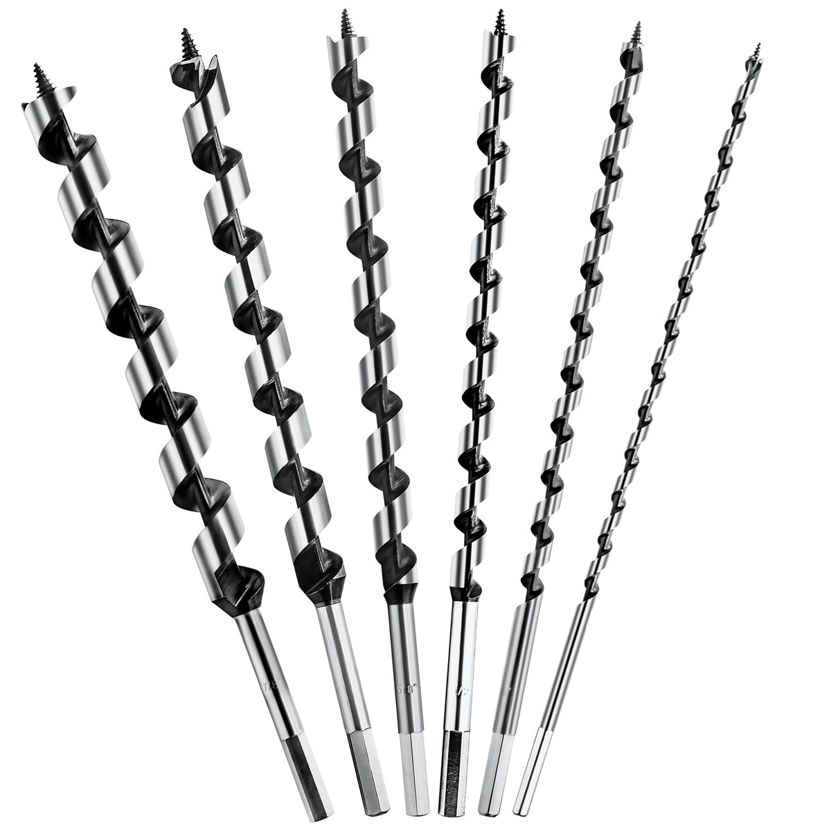 NICAVKIT 7/8-inch auger bit creates wide holes for PVC or hardware installations.