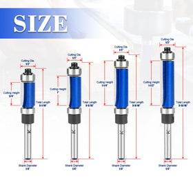 NICAVKIT carbide blades deliver precise edge cuts