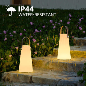 NiceBuy portable hanging lantern is easy to hang on poles or branches.