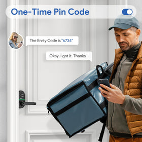 Nice Digi auto-lock feature adds automatic security after entry.