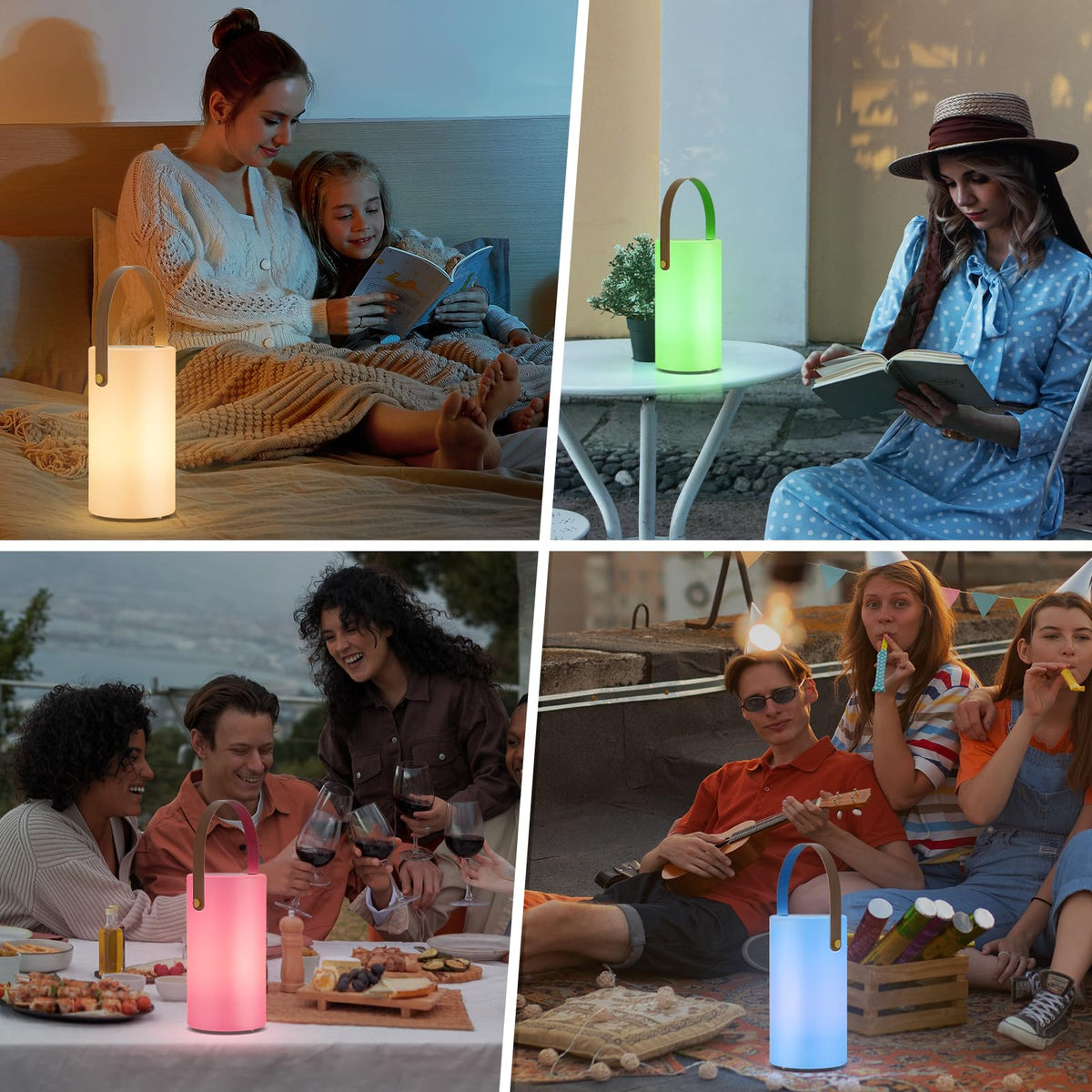 NiceBuy gift-pack cordless lanterns make a versatile present for holidays.