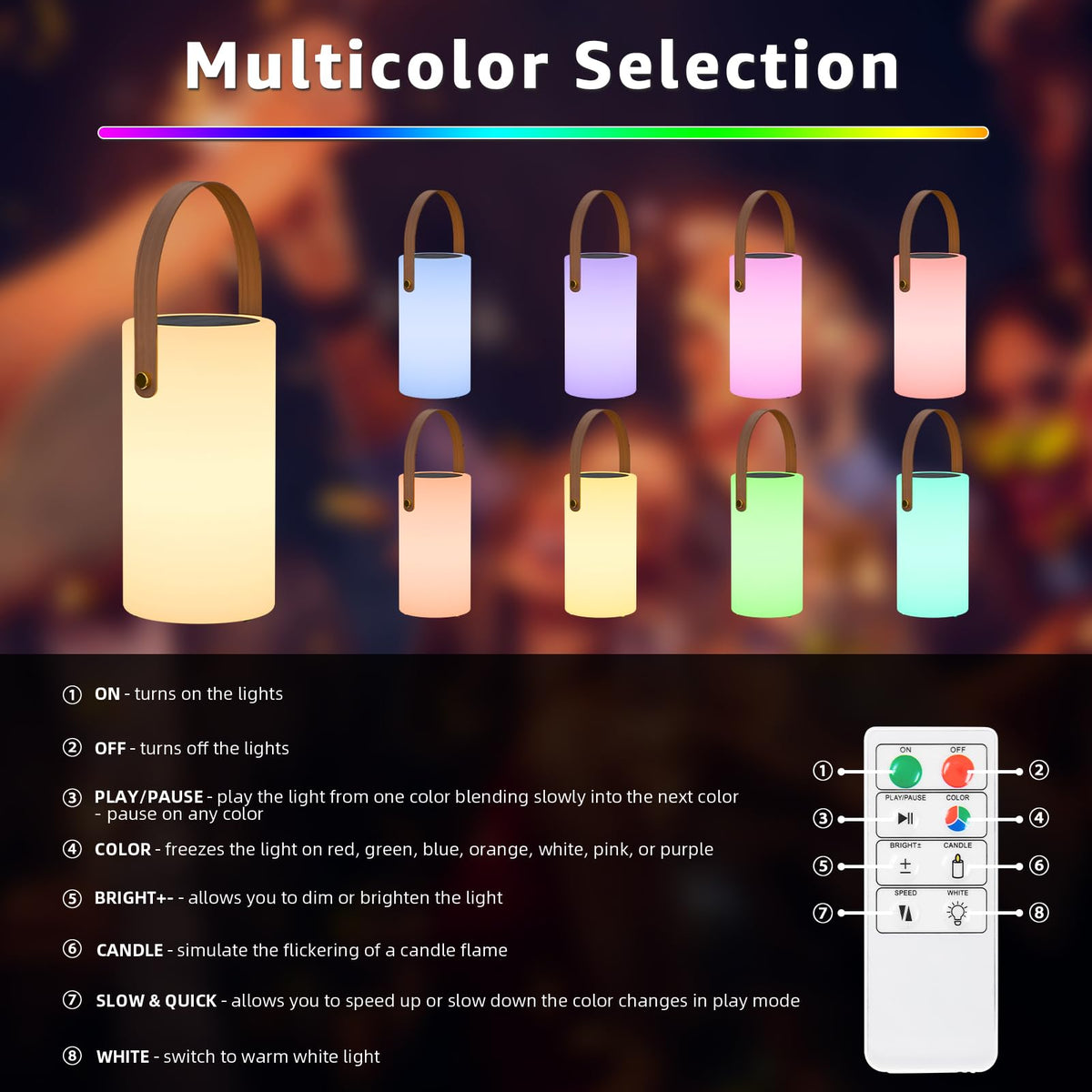 NiceBuy IP44 outdoor lantern is water-resistant for garden and balcony use.