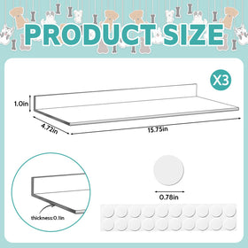 NICERINC PET transparent sill cover blends with decor, guarding furniture.