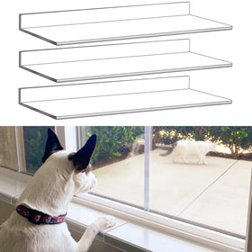 NICERINC PET window sill protector 3-pack shields sills from pet scratches.