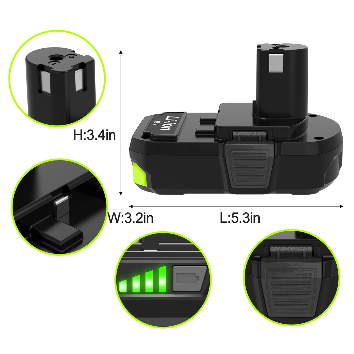 Nicetoro smart battery management system protects against overheating.