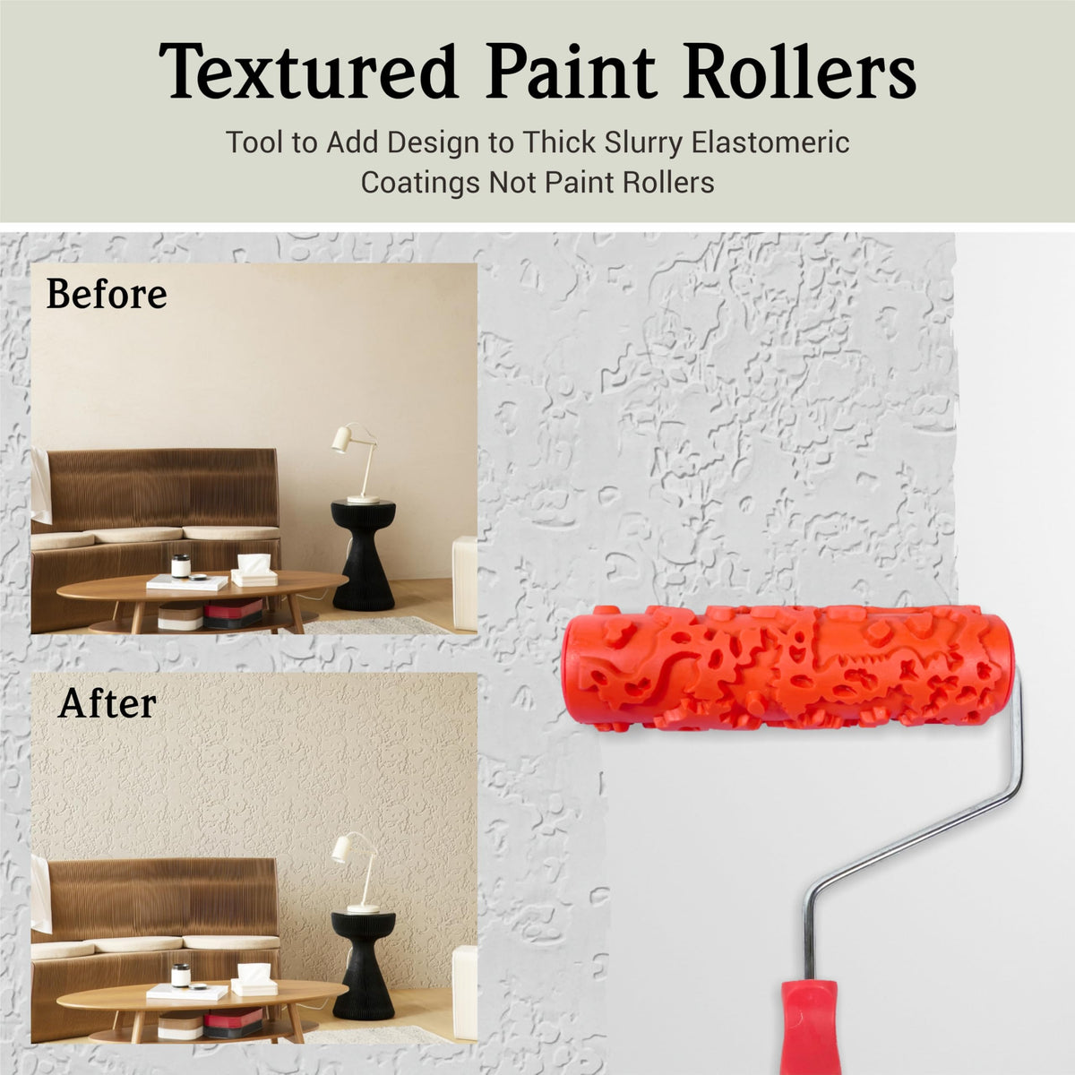Nichiyo 7inch roller for deck accents with glaze finishes