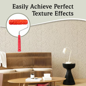 Nichiyo 7inch texture roller shows versatile DIY decoration options