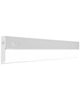 Nicor UCB 18-inch LED under-cabinet light with diffuser for even kitchen illumination.