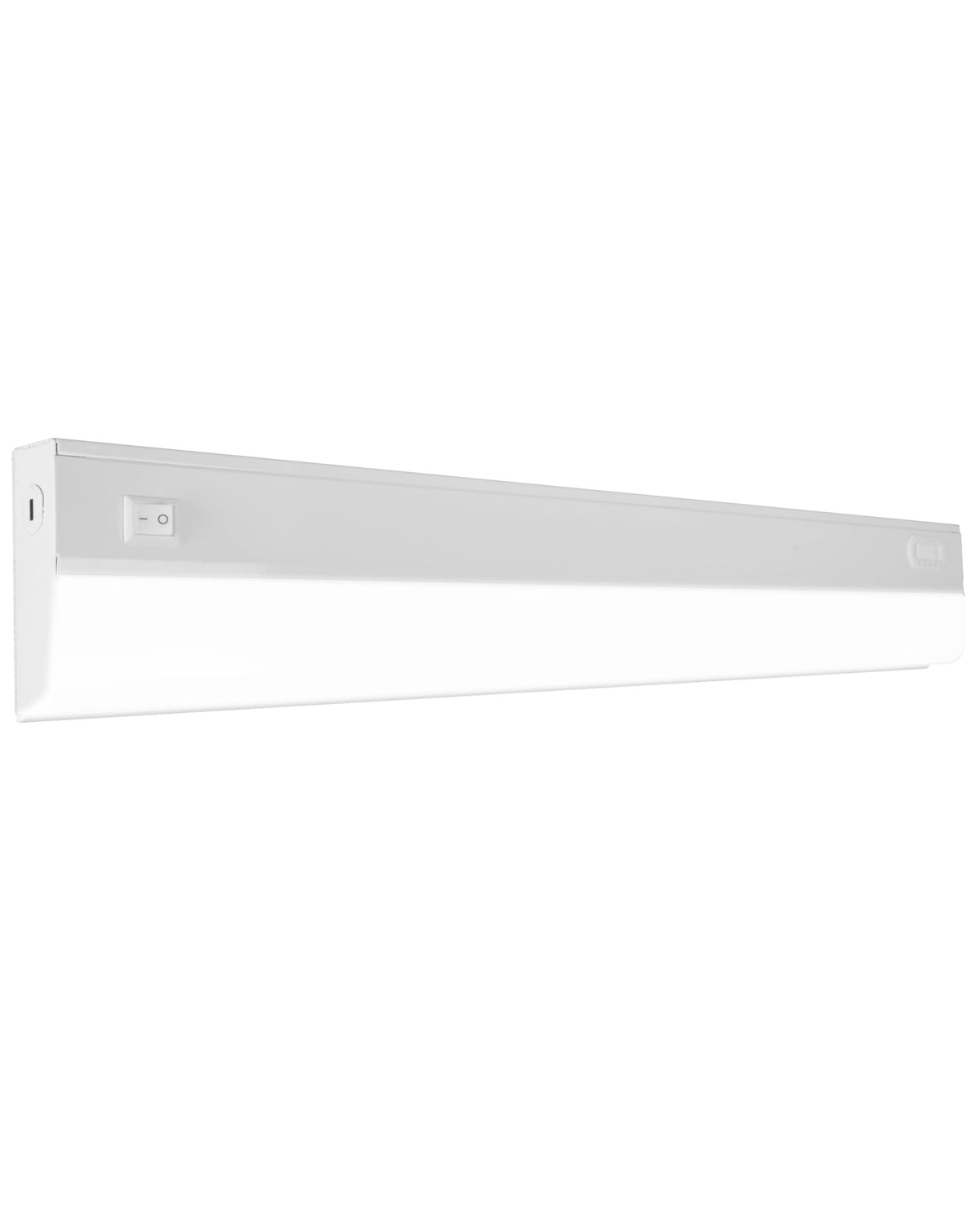 Nicor UCB 24in LED under-cabinet light with diffuser for uniform kitchen illumination.