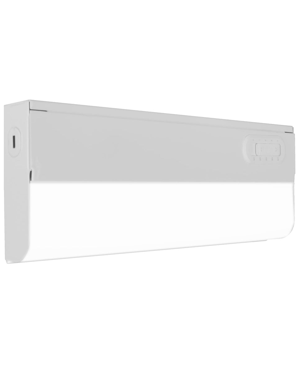 Nicor UCB 9-inch LED under-cabinet light with diffuse illumination for clear kitchen tasks