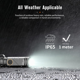 NICRON B74pro AA battery compatibility provides backup power outside.