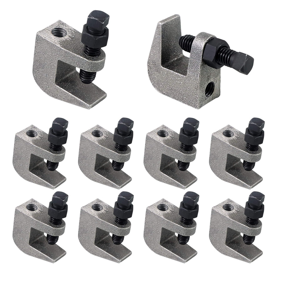 NIDAYE top beam clamps grip beam flanges for vertical rod support