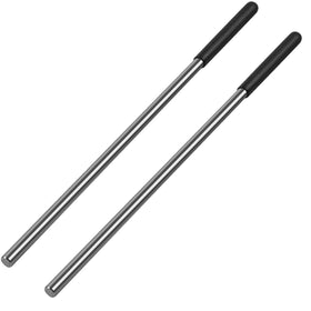 NIDAYE winding rod 18in steel with rubber handle for safer torsion spring adjustments
