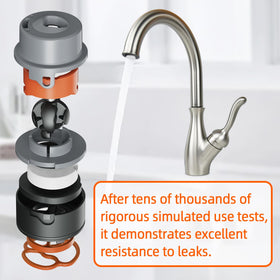 RP50587 leak resistant design supports steady faucet performance.