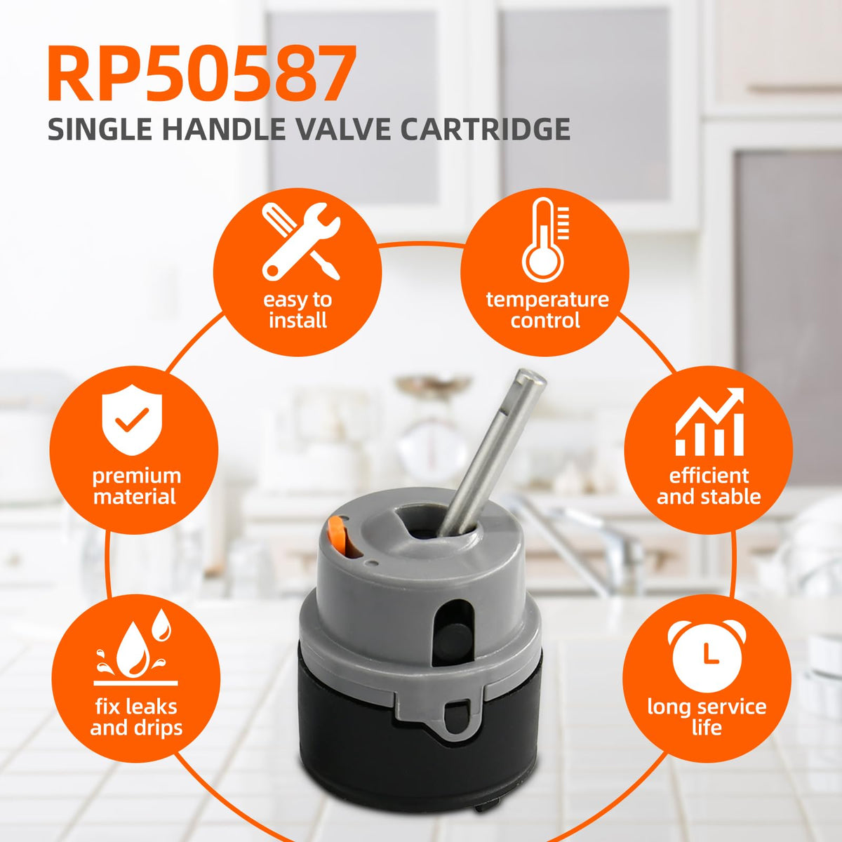 NIDIOCIP RP50587 features an orange temperature limiter tab for safer water limits.