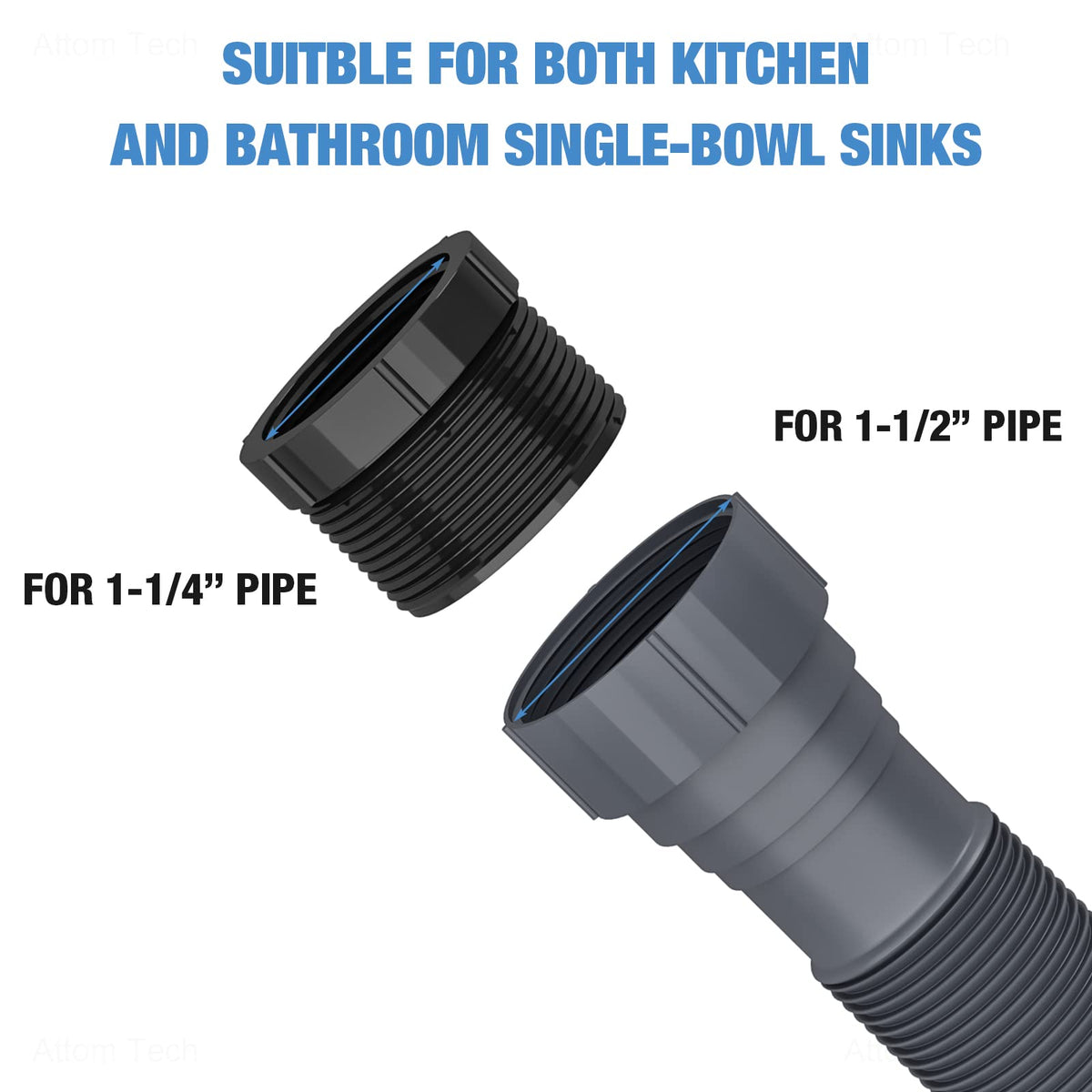 NiHome three-way connector and adapters for simple install