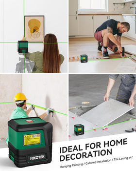 Nikotek Laser Level compact kit ready for DIY projects and professionals.