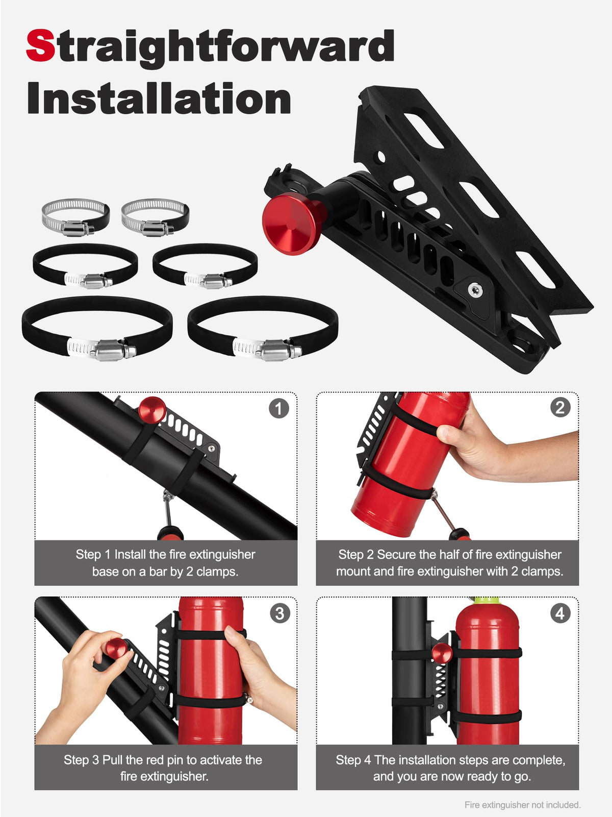 Nilkatss affordable extinguisher mount offering reliable access.