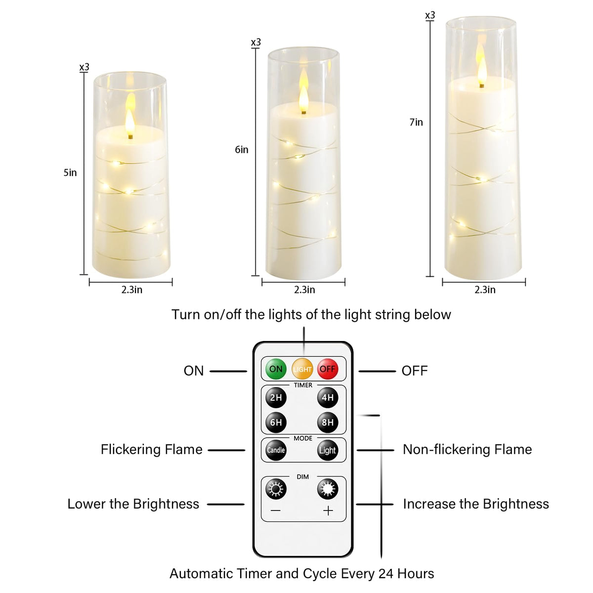 Nimiko white candles create a soft, relaxing ambiance for evenings or romantic dinners.