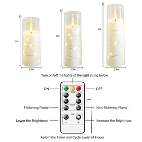 Nimiko white candles create a soft, relaxing ambiance for evenings or romantic dinners.