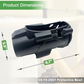 Ninayu 49-16-2967 side-view boot fits snugly for reliable day-to-day use.