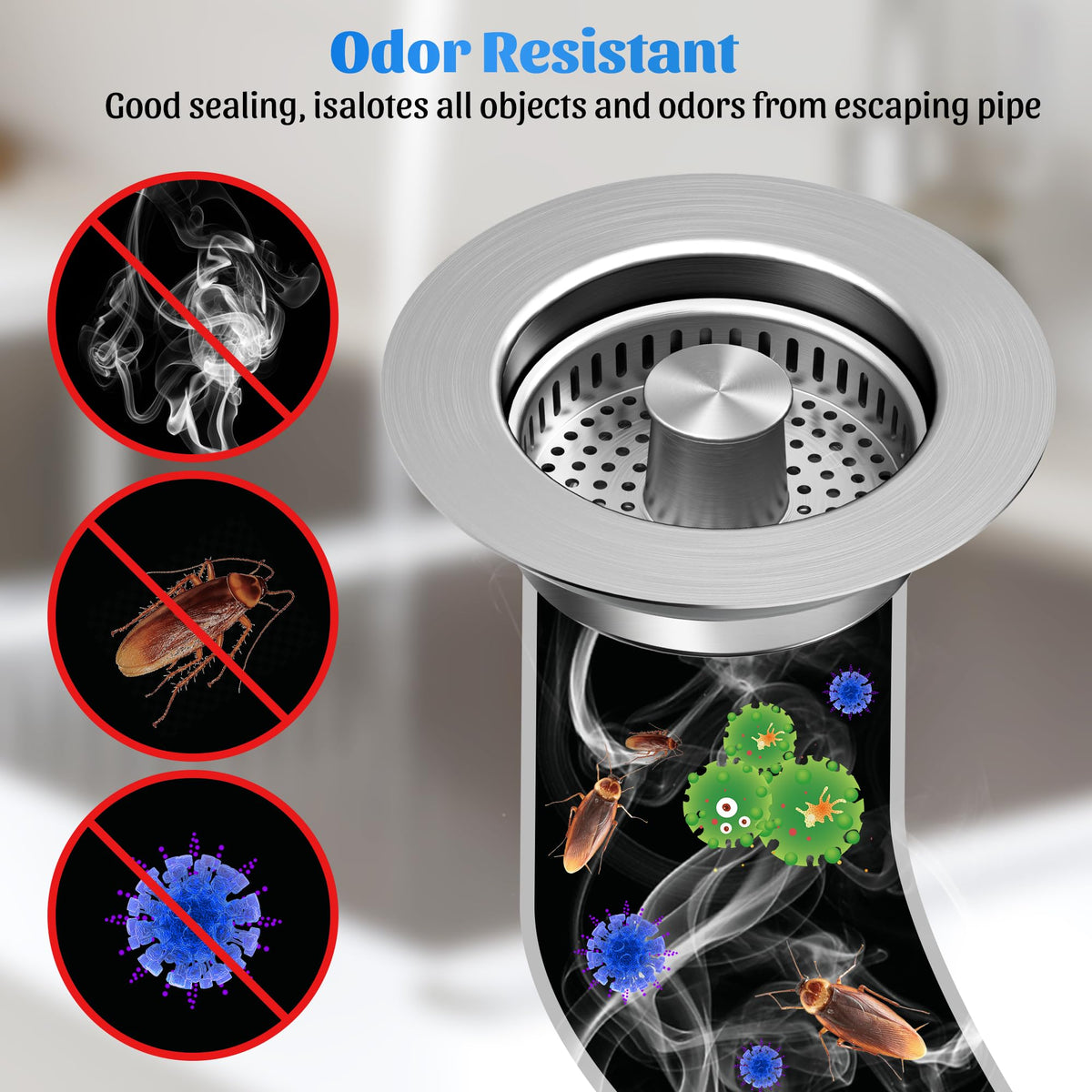 NinjaTiger sealing feature emphasizes odor control and leak prevention