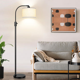 Nintiue 65-inch arc height fits corners and high ceilings without clutter.