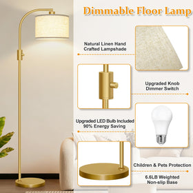 Nintiue lamp offers 90 degree vertical tilt for reading comfort