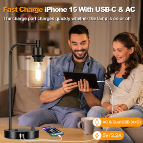 Nintiue lamp with 5.3-foot cord reaches outlets easily