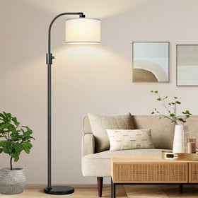 Nintiue 1200-lumen LED bulb included delivers bright soft white glow.