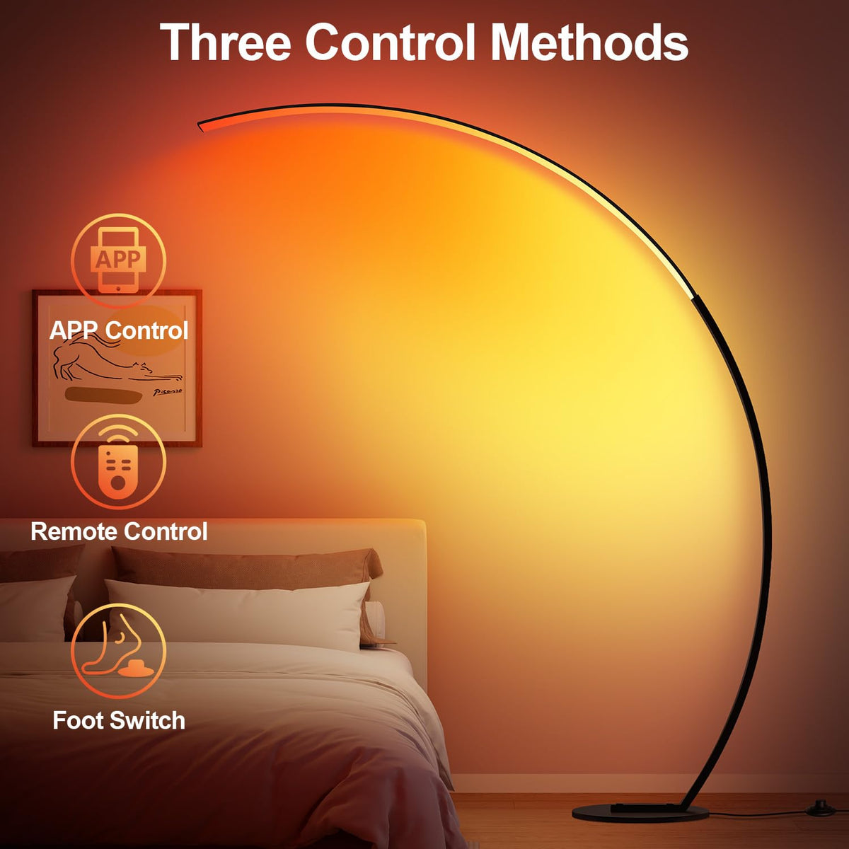 Nintiue RGB floor lamp offers 16 million colors and dynamic modes