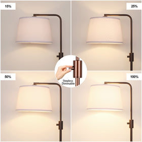 Nintiue 1000-lumen bulb included for bright, eye-friendly illumination.