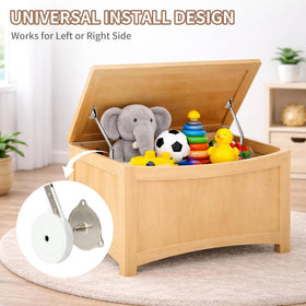 Nintival wooden chest hinges durable zinc alloy supports up to 50 lbs