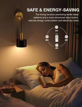 NIORSUN 9-color dimmable lighting enhances mood for various occasions.