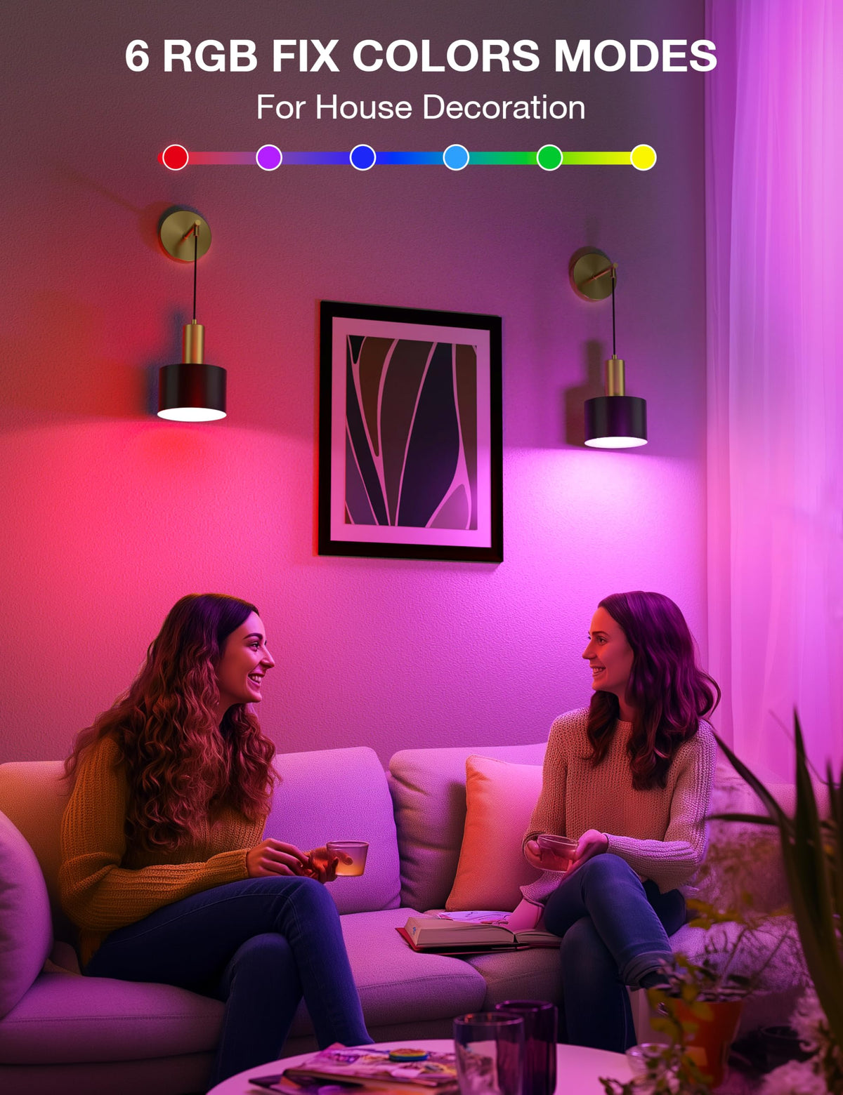 NIORSUN remote-control sconce demonstrates easy lighting adjustments from afar.