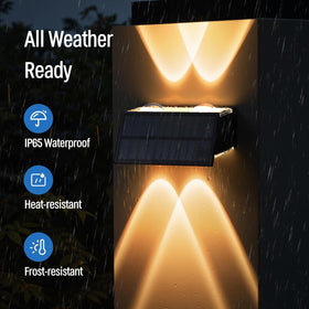 NIORSUN bright-beam lens concentrates light to illuminate yards and steps