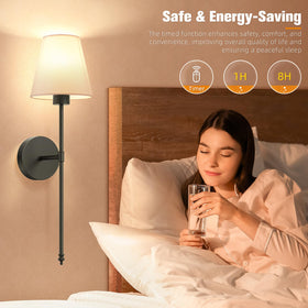Color temperature range 3000K-6500K and RGB options for ambiance.