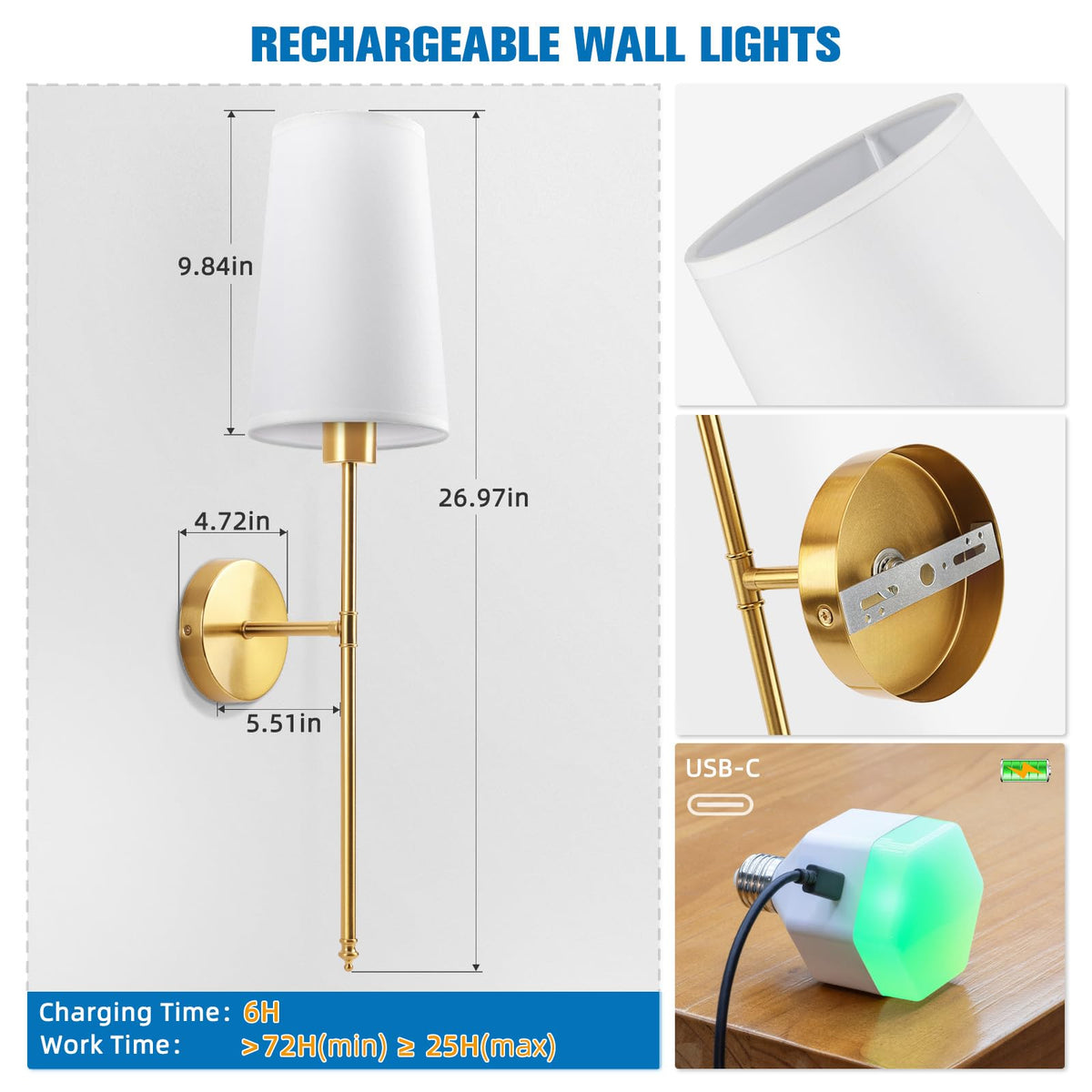 NIORSUN hallway and living room wall lamp enhances ambiance and decor.