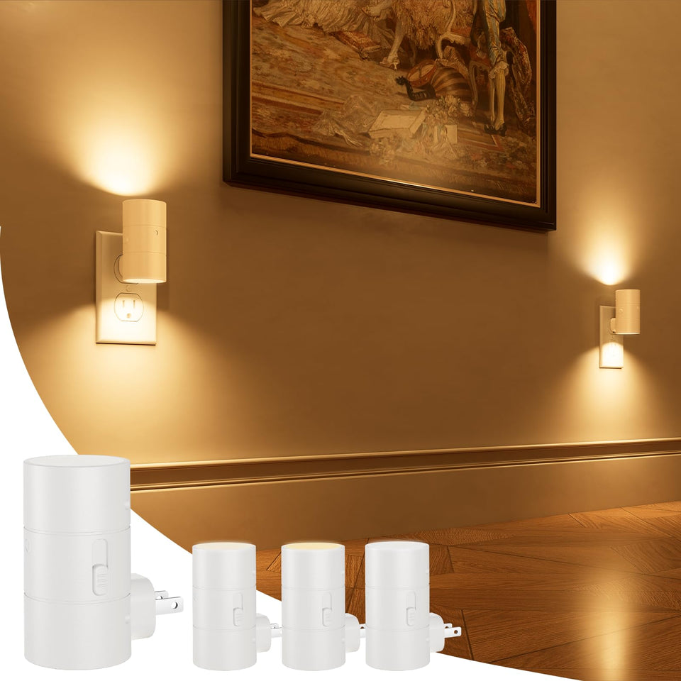 NIORSUN night light compact wall plug for subtle hallway and room illumination.