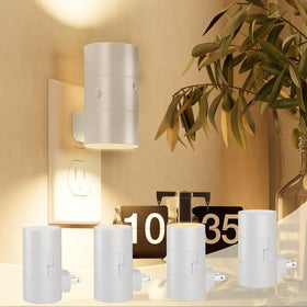 NIORSUN night light flicker-free LED is gentle on eyes for bedrooms and nurseries.