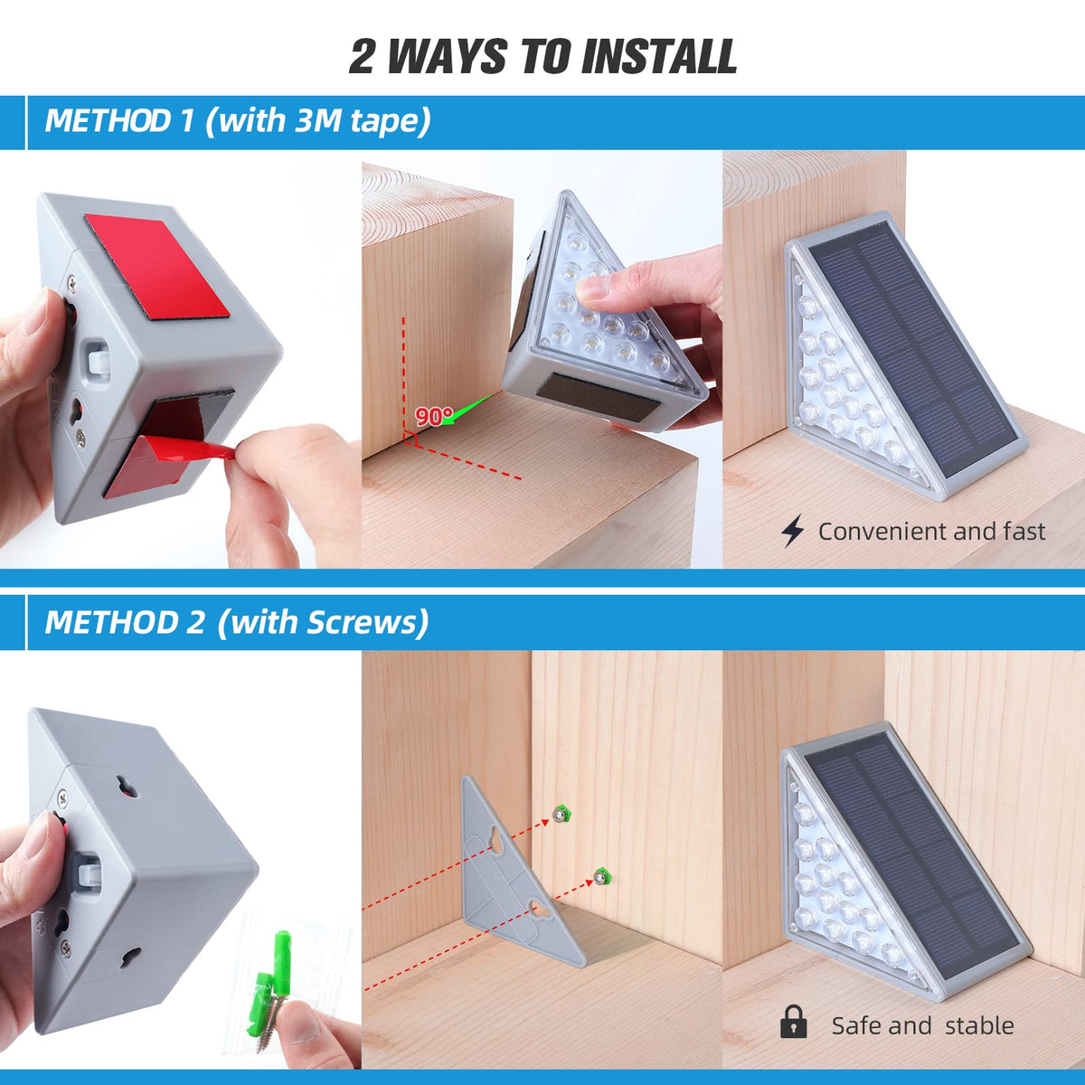 NIORSUN Step Light includes a 2-year warranty for reliable support and peace of mind