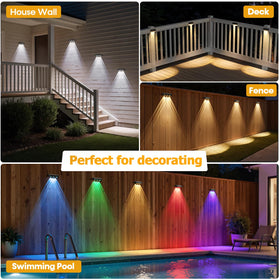 NIORSUN deck and path lighting enhances outdoor aesthetics and safety.