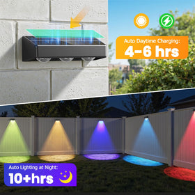 NIORSUN dusk-to-dawn lights auto-illuminate outdoor areas after sunset.