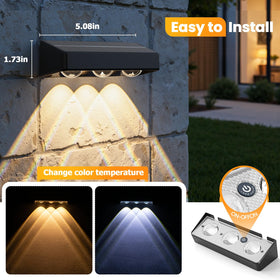 NIORSUN IP65 waterproof design endures rain for year-round outdoor use.