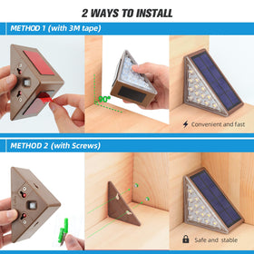 NIORSUN solar panel ensures efficient charging for longer night-time lighting.