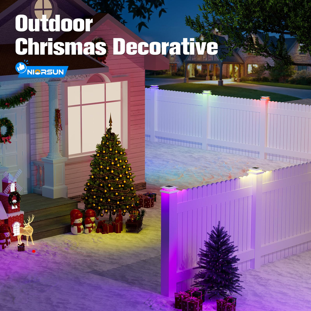 Niorsun six-pack provides cohesive lighting across multiple posts