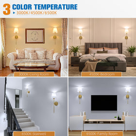 NIORSUN sconce gold frame highlighting elegant home decor