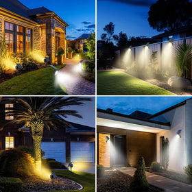 Nipify weatherproof design enables quick wall or ground installation.